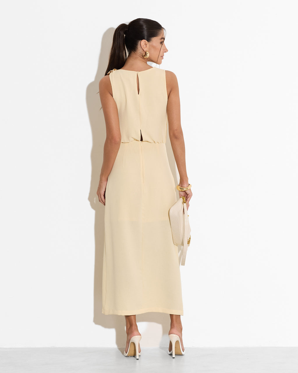 Vestido Marvila amarelo 38