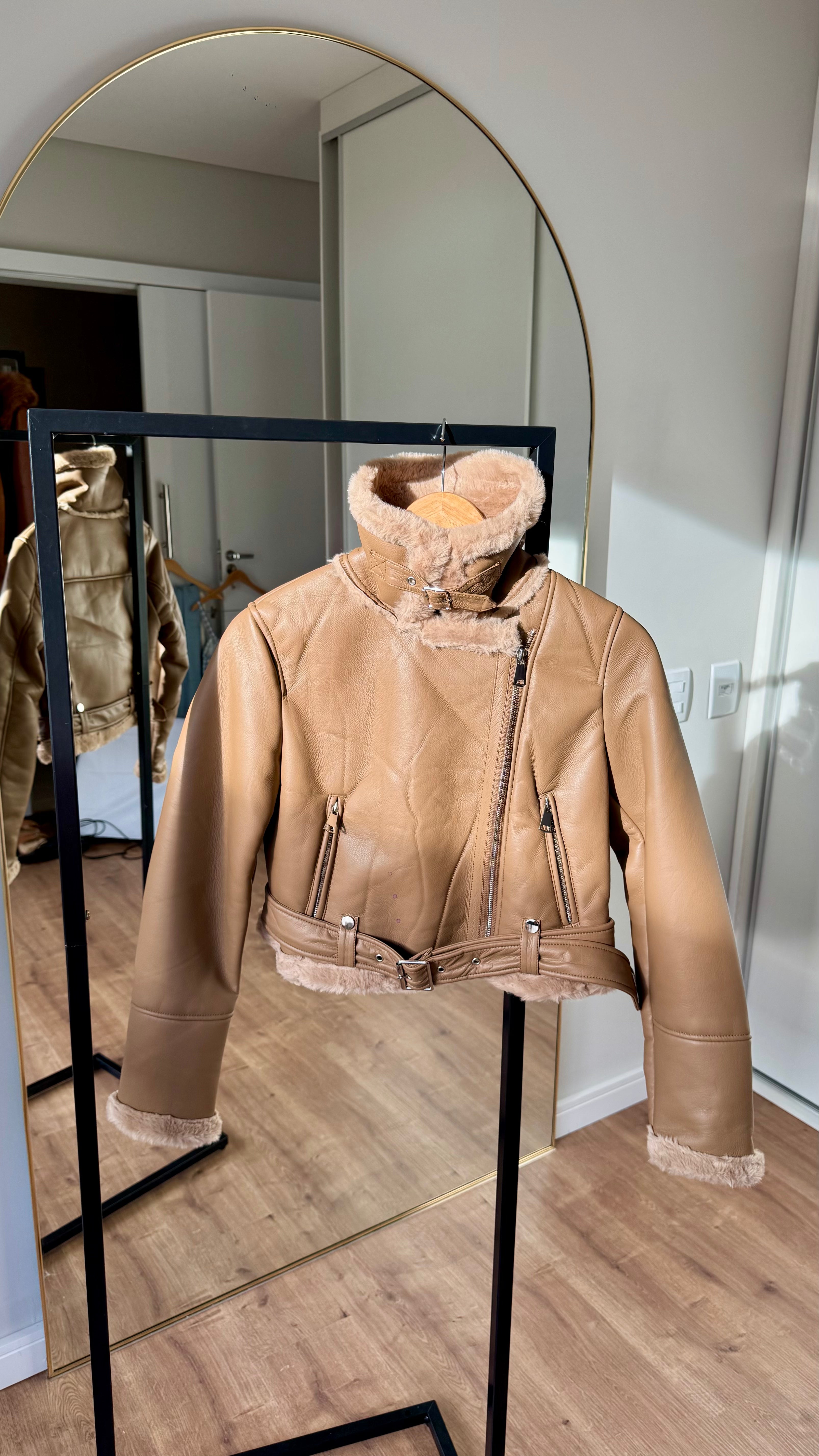 Jaqueta Aviador Luxe – atitude e sofisticação em cada detalhe